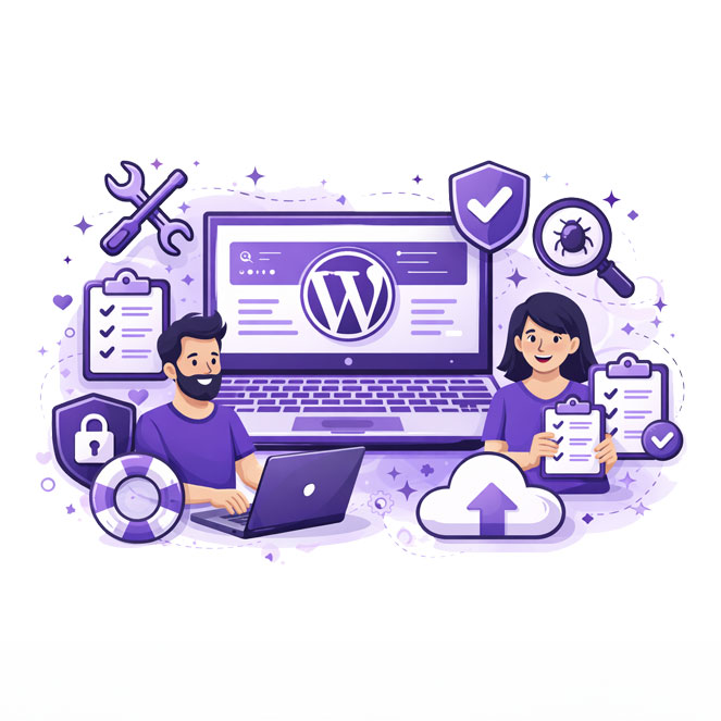 WordPress support and maintenance